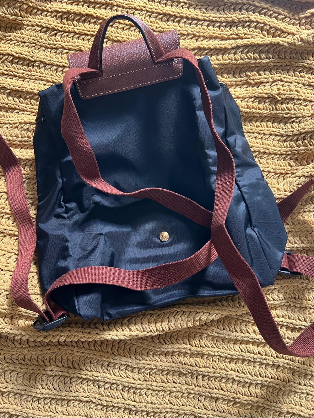 Longchamp Small Black backpack - Picture 3 of 3